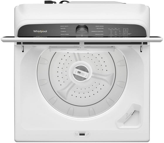 Whirlpool® 5.2 - 5.3 Cu. Ft. White Top Load Washer with Removable Agitator