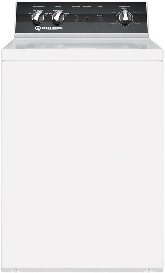 Speed Queen® TR5 3.2 Cu. Ft. White Agitator Top Load Washer
